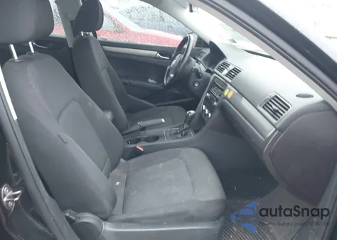 2012 Volkswagen Passat 2.5L S из США, поврежденный, VIN 1VWAP7A31CC005189